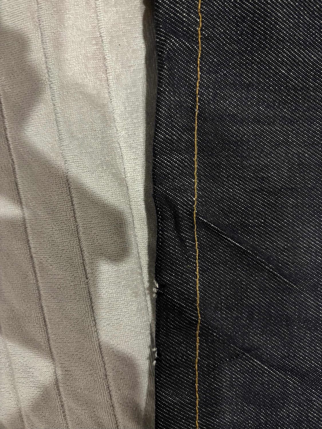 9999아카이브 테크니컬 커브드 데님진 팝니다 상품이미지4