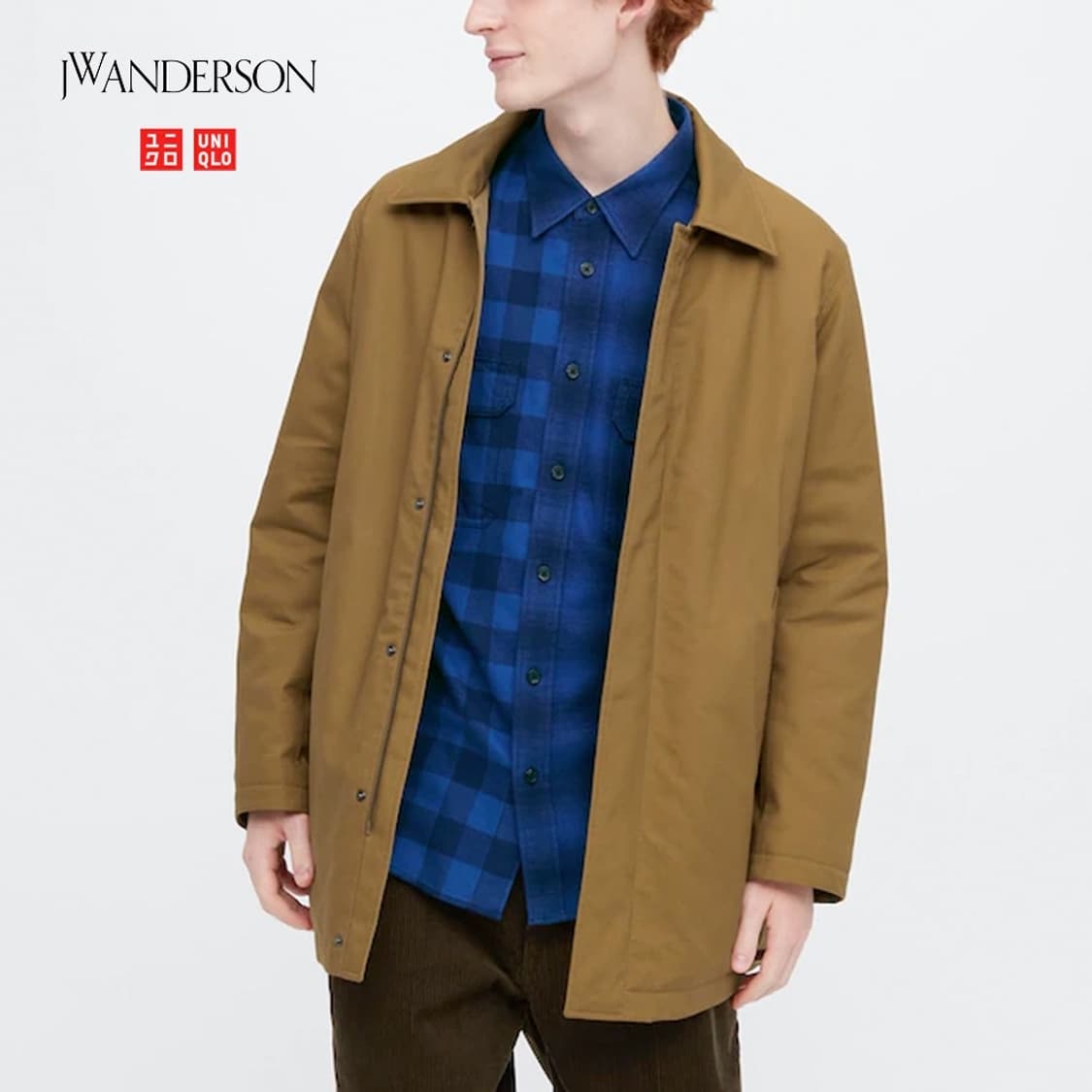 유니클로 jwa 패디드 하프코트 XL 상품이미지2