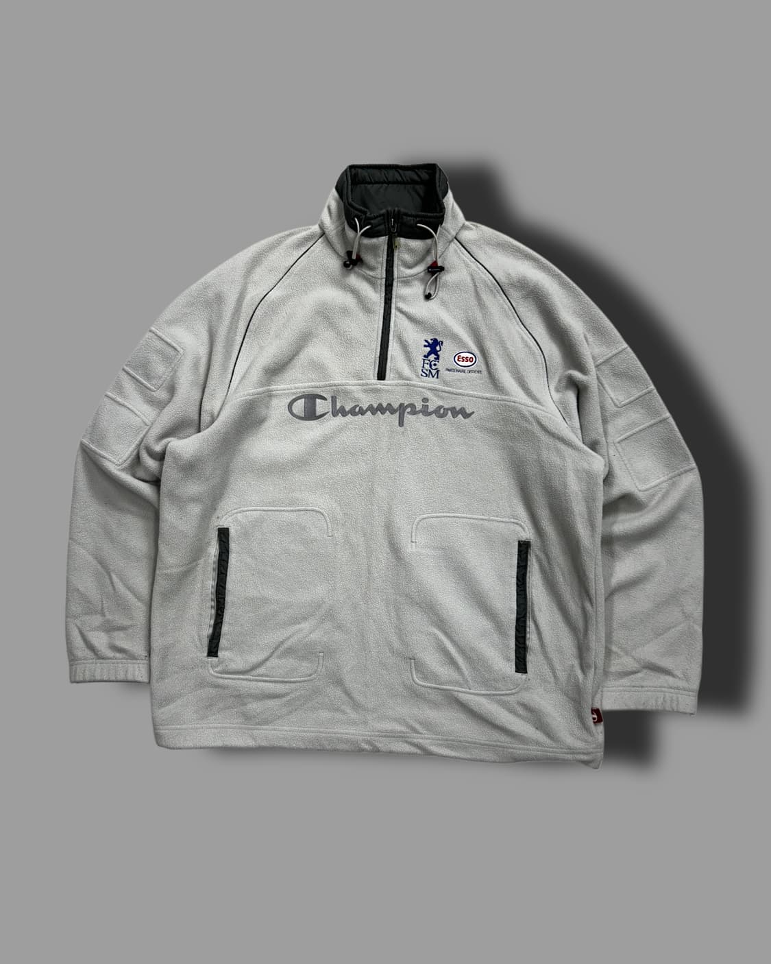 챔피온 빅로고 플리스 아노락 XL 상품이미지4