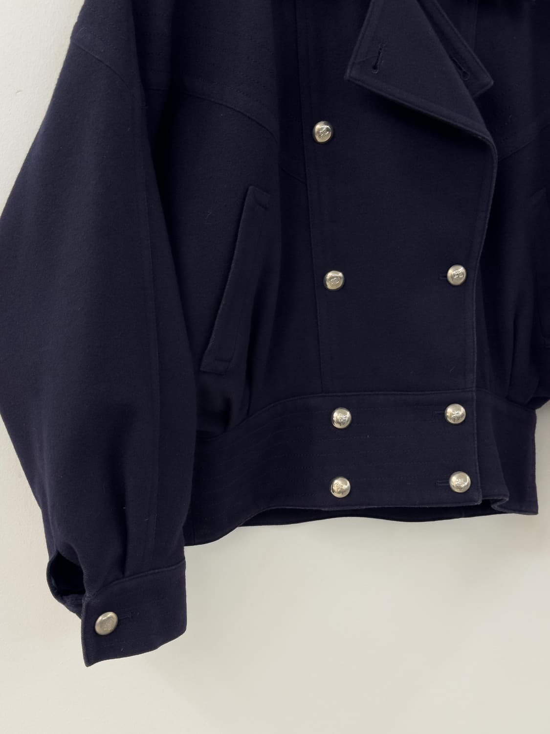 꾸레쥬 네이비 자켓 상품이미지4