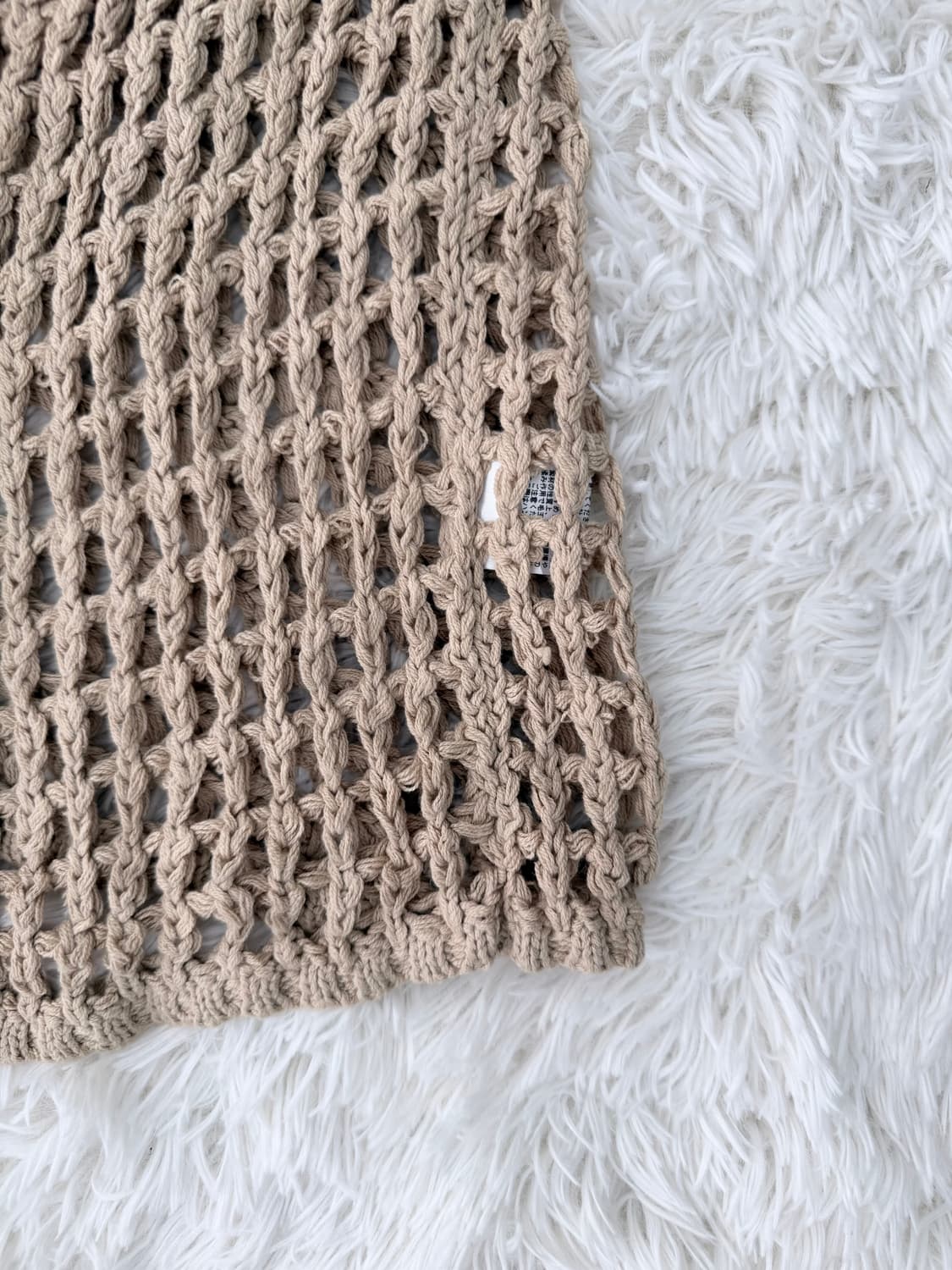 롱 크로쉐 니트 가디건 상품이미지4