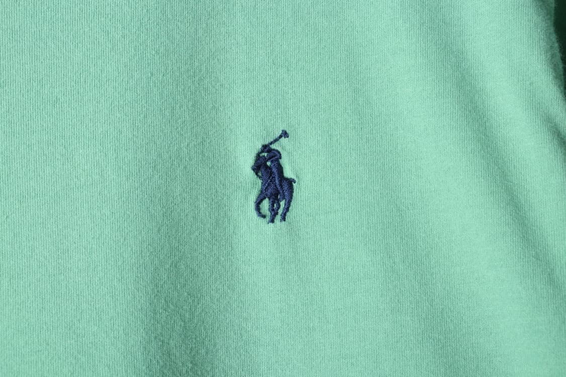 (M-XL) 폴로 랄프로렌 반팔 티셔츠 브이넥 오버핏 그린-H30364 상품이미지5