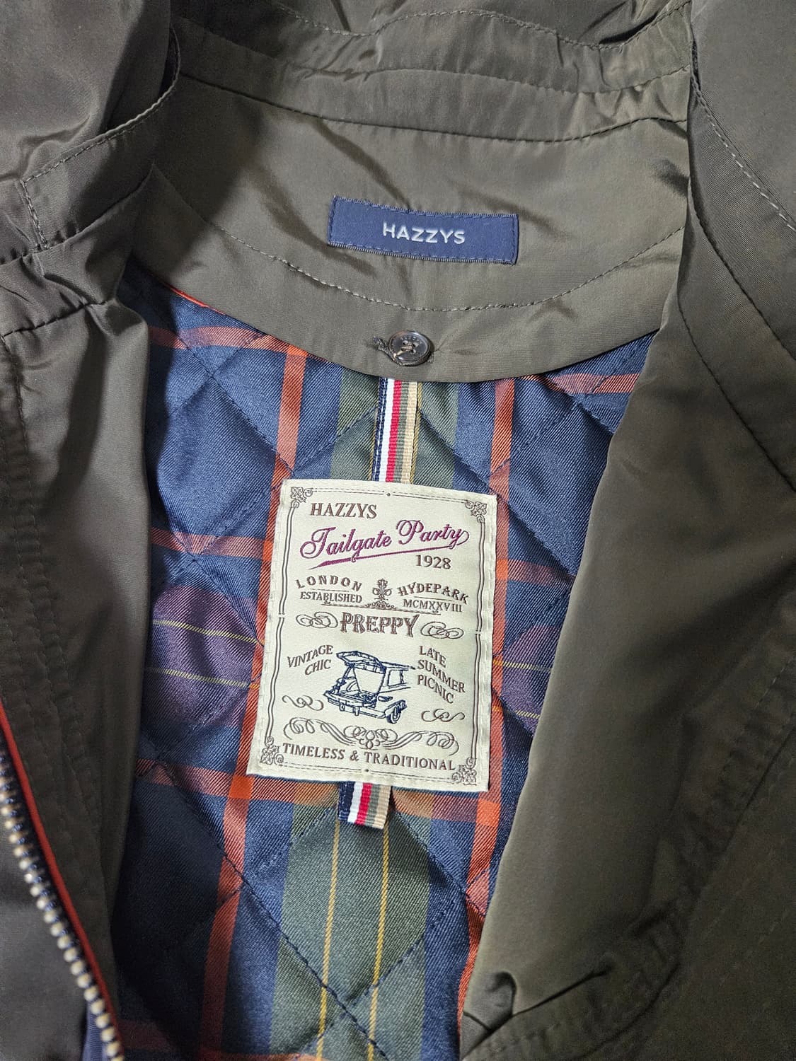 헤지스 사파리점퍼 55 66 상품이미지3