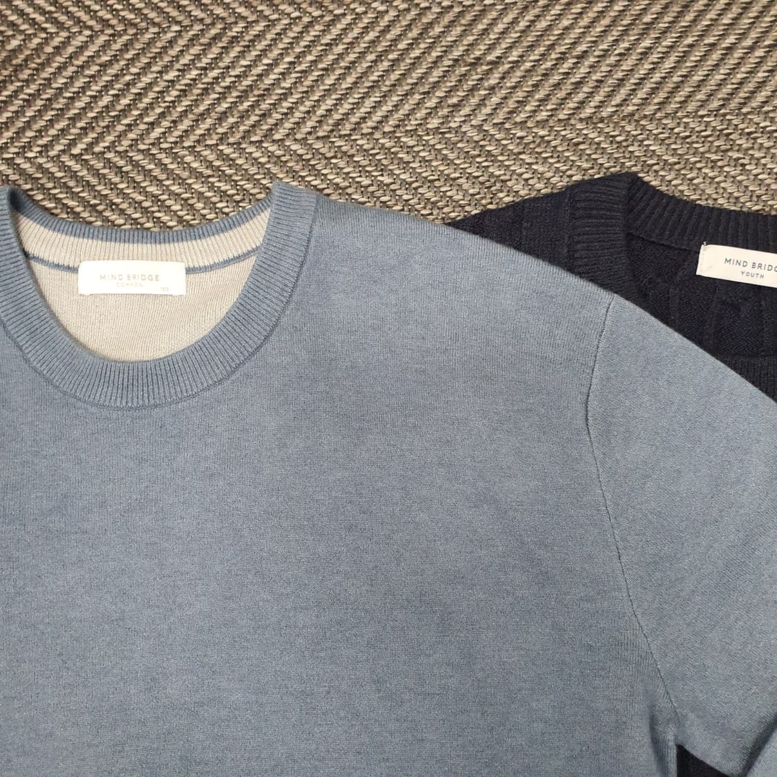 마인드브릿지 니트 스웨터 남자105~110 (2벌가격) 상품이미지4