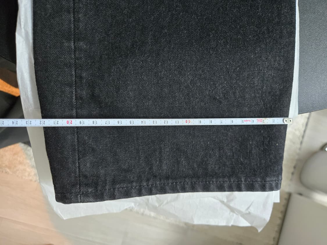 RRL Vintage 5-Pocket Black Selvedge 데님 상품이미지4