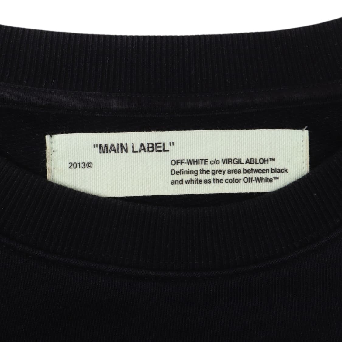 오프화이트 카라바조 스웻셔츠 맨투맨 상품이미지7