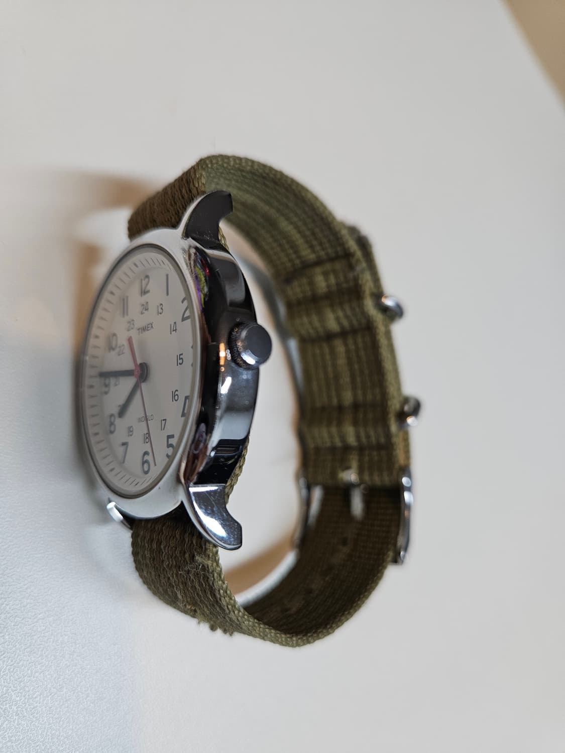 타이맥스 위켄더 올리브밴드 시계 상품이미지3