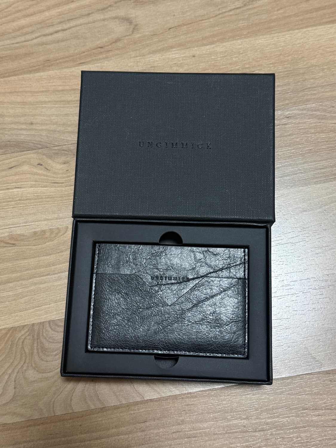 [새상품] 언지미크 레더 카드 홀더 카드지갑 상품이미지2