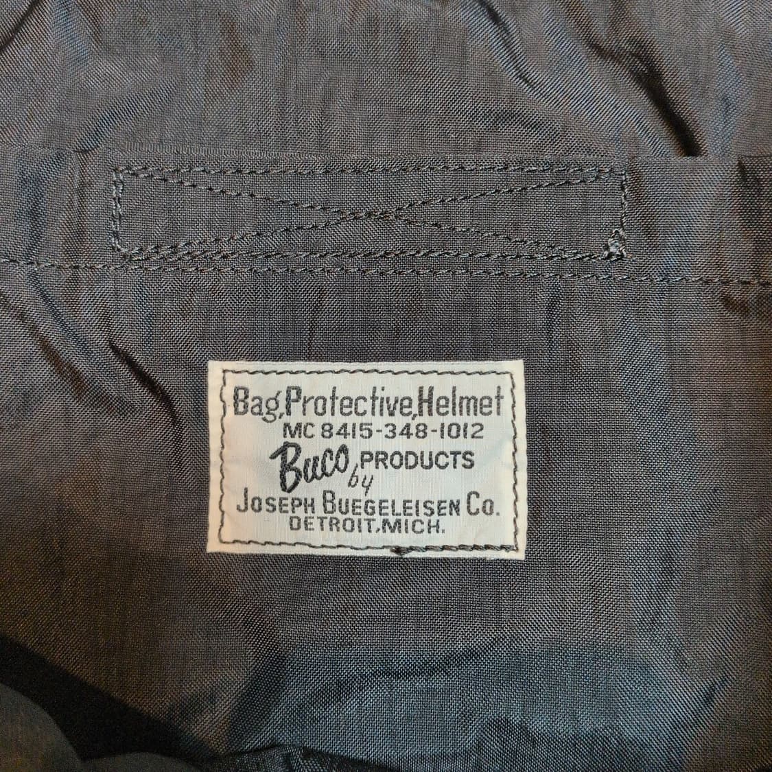 부코 by 리얼 맥코이 트리컬러 헬맷백 상품이미지3