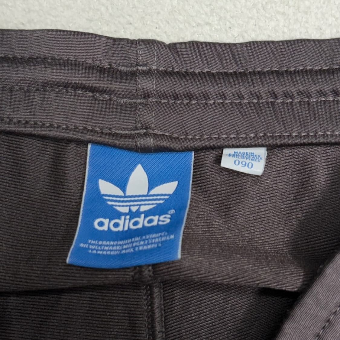 ADIDAS 구 파이어버드 실버브라운 와이드 트랙팬츠 90 상품이미지6