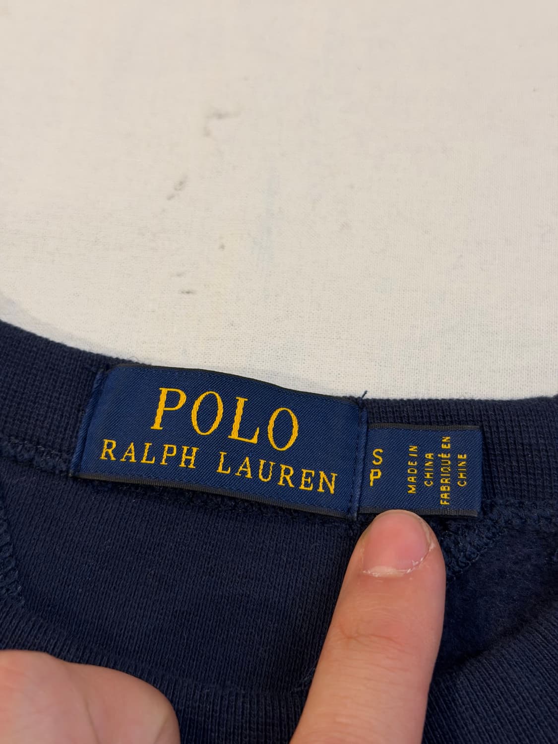 폴로 랄프로렌 맨투맨 스웻셔츠 네이비 상품이미지3