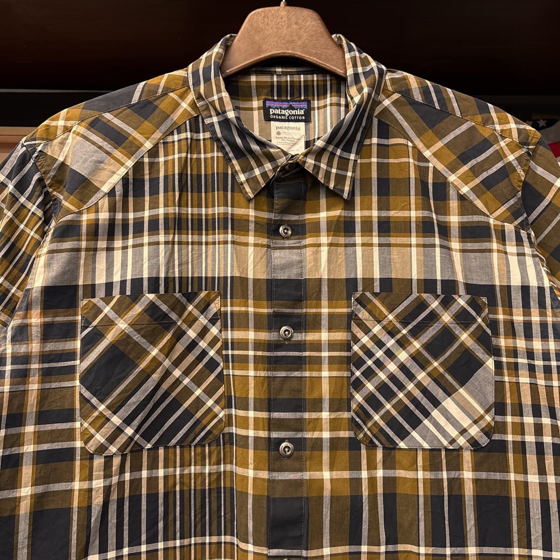 파타고니아 오가닉코튼 모디파이드 타탄체크 라이트코튼 셔츠 N1028 상품이미지3
