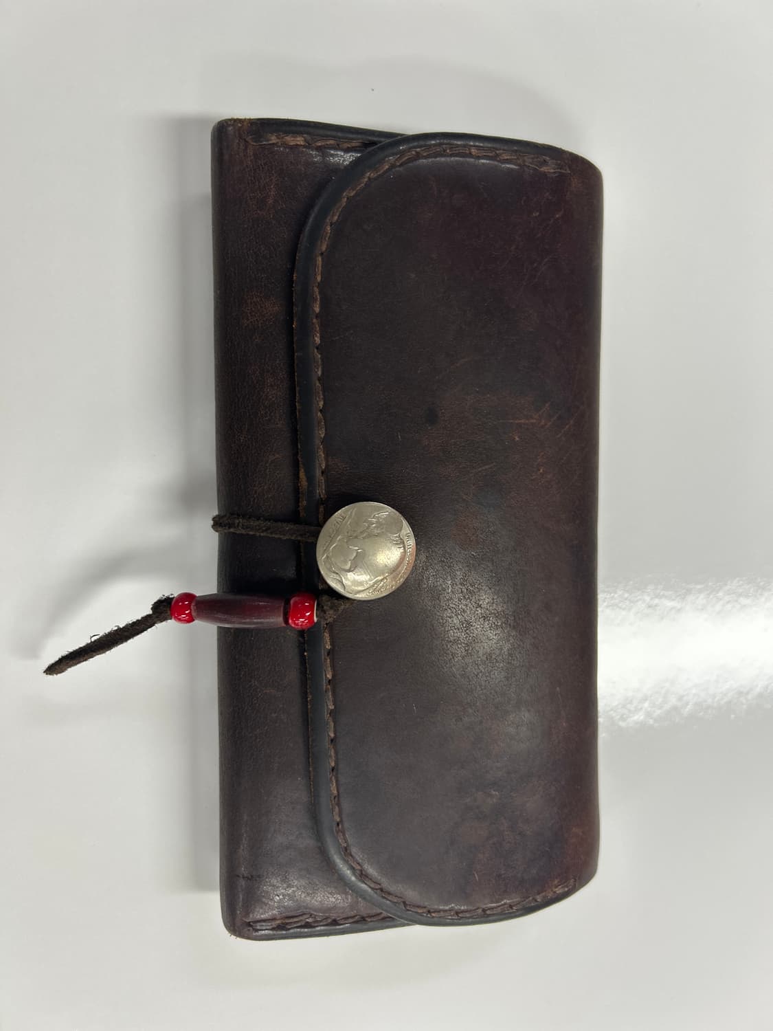 GOROS 올드고로스 새들레더 콘초 장지갑 상품이미지1