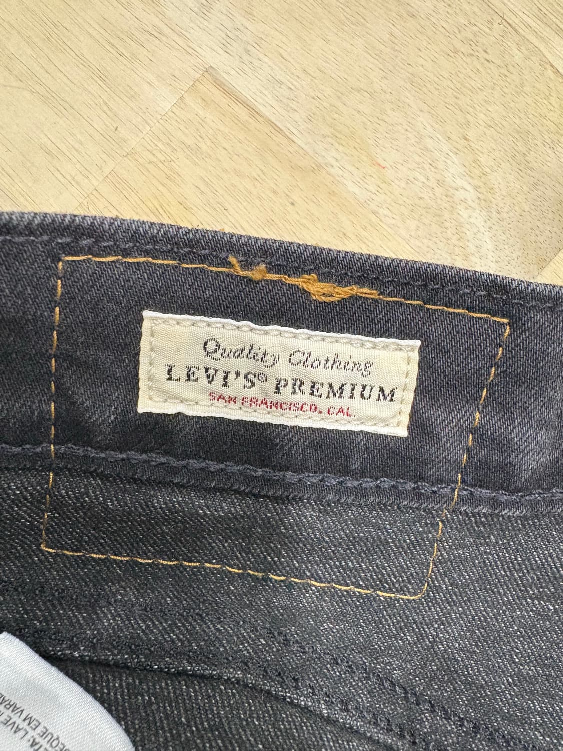 리바이스 511 흑청  W28 L32 상품이미지4
