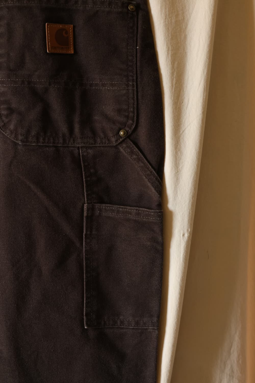 허리40 칼하트 더블니 팬츠 브라운 B-136 Dkb 상품이미지8