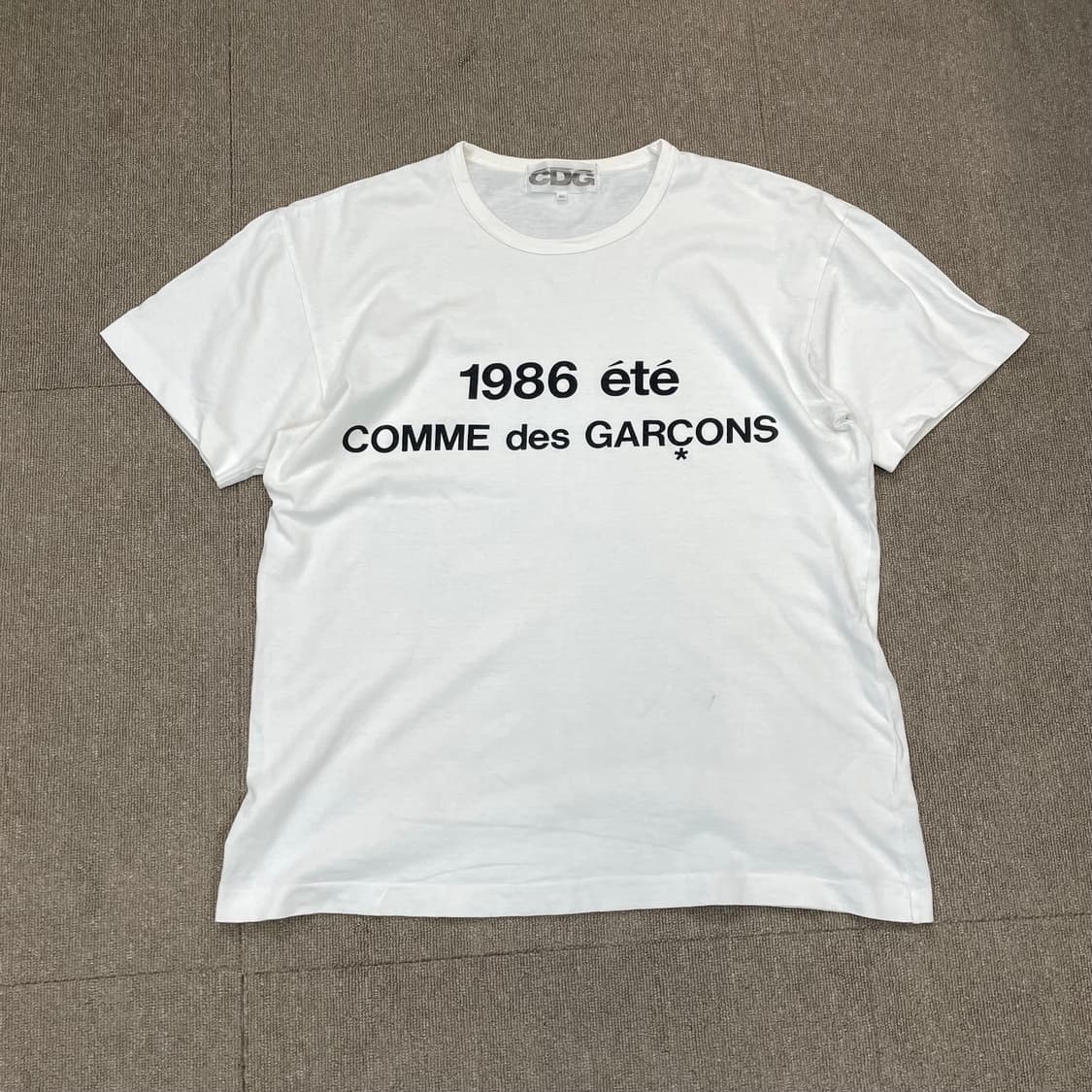 CDG 1986 꼼데가르송 티셔츠 xl 상품이미지1