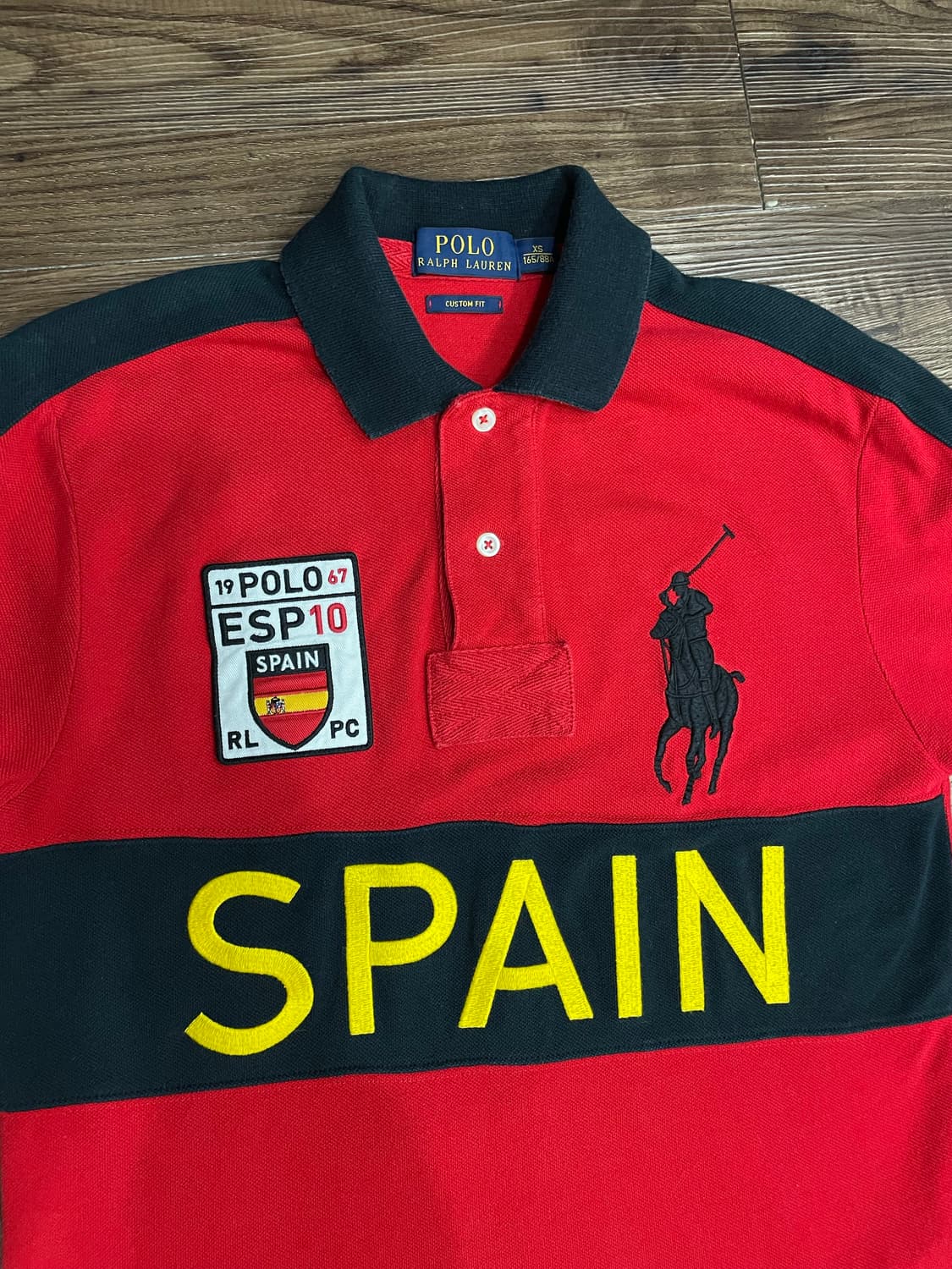 폴로 치프키프 빅포니 스페인 PK 카라티 레드 상품이미지2