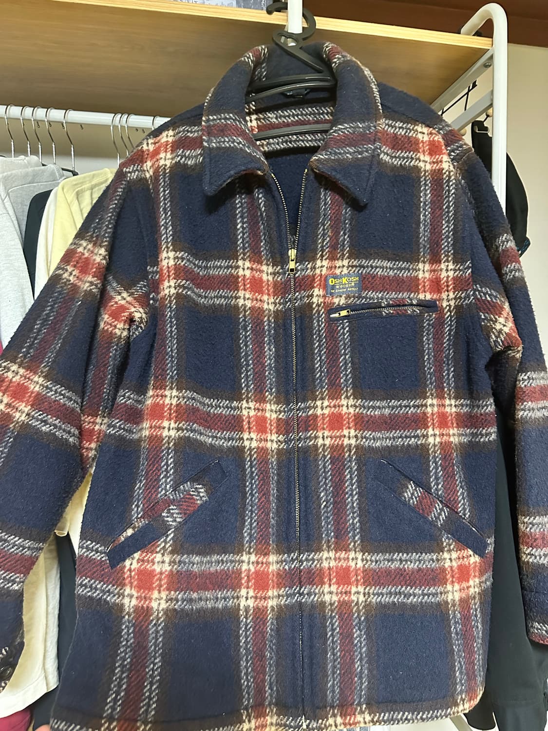 Vintage Oshkosh 디트로이트 울 자켓 상품이미지1