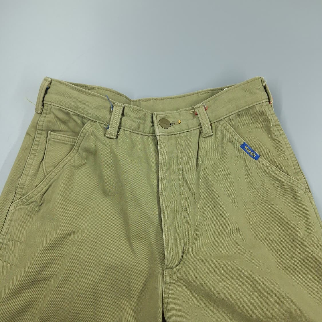 랭글러 RAPIDTRANSIT JP 80s 라이트카키 퍼티그포켓 코튼팬츠 상품이미지6