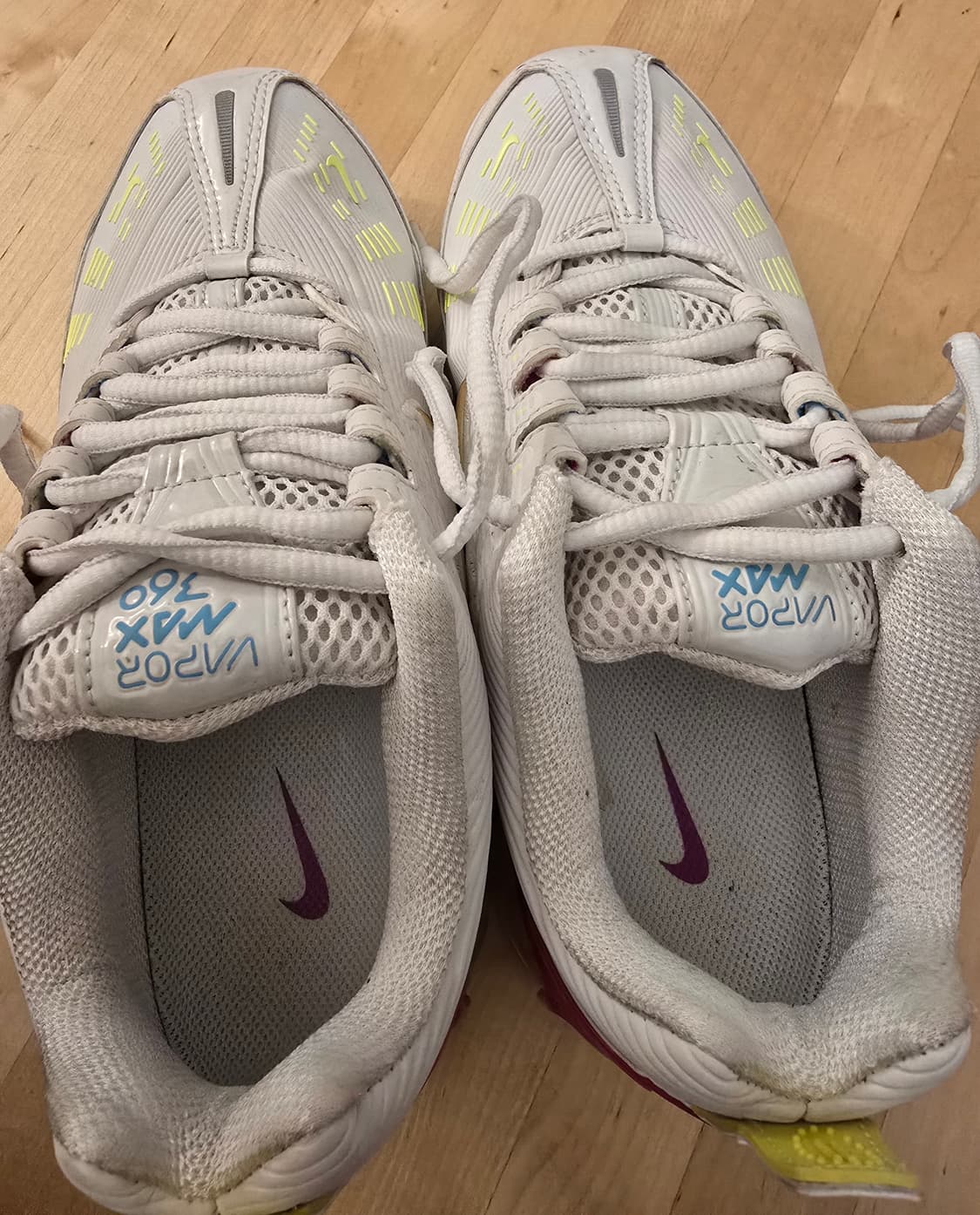 나이키 에어 베이퍼맥스 360 흰핑 (250mm) 상품이미지6