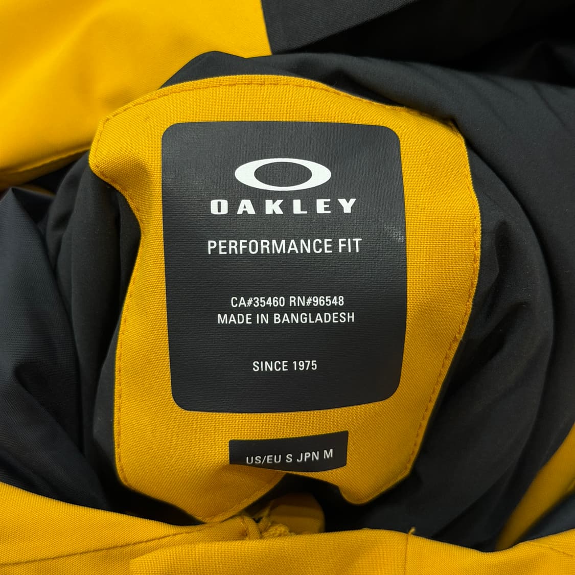 오클리 TNP TBT 인슐레이티드 방한 아노락 자켓 옐로우 M 상품이미지5