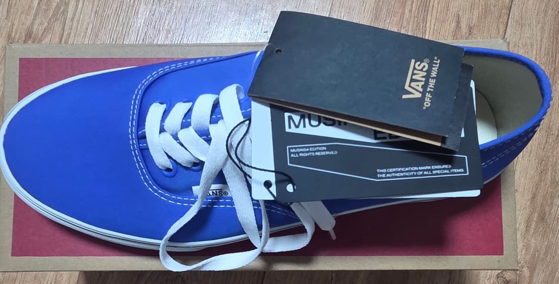 반스 어센틱 나일론 블루 270 상품이미지1