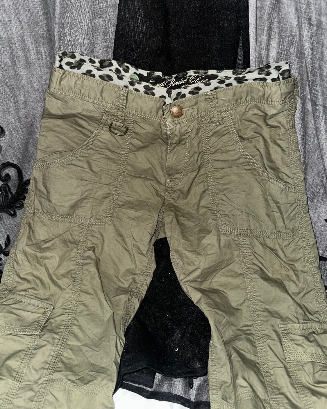 Khaki cargo pants 상품이미지2