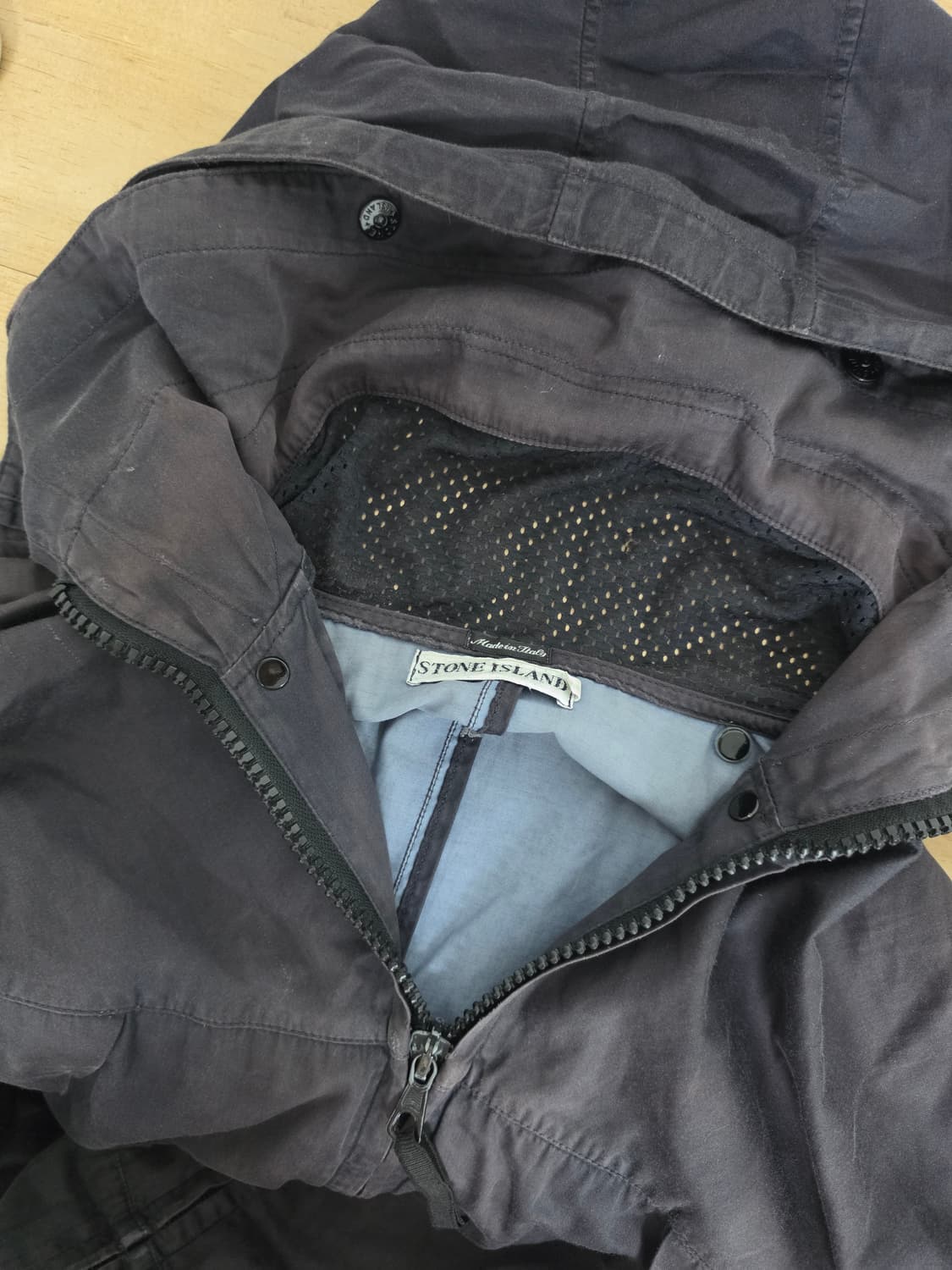 97SS 스톤 아일랜드 그린 엣지 RASO GOMMATO 상품이미지7