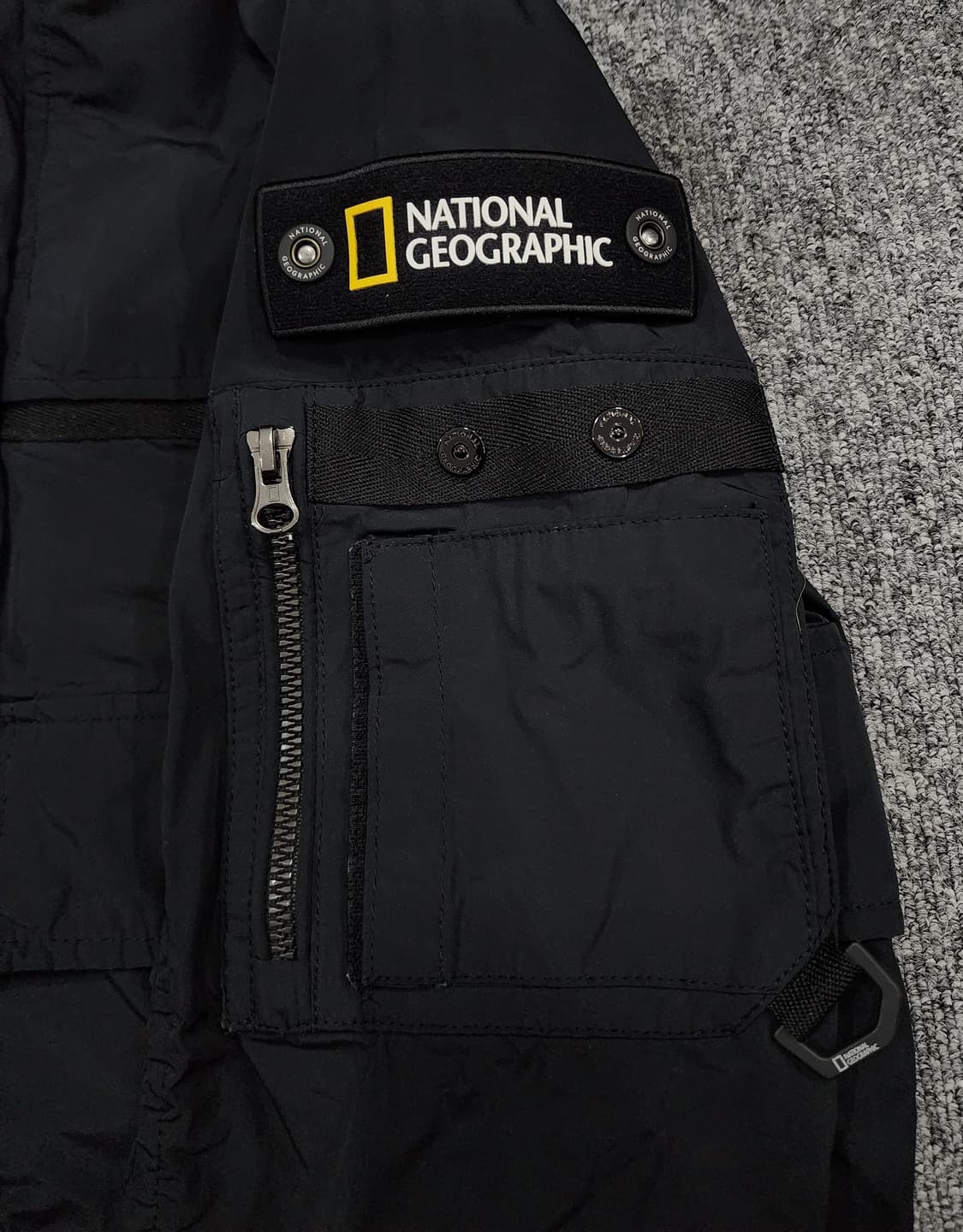내셔널 지오그래픽 로우머스 플라이트 블루종 항공점퍼 자켓 S 상품이미지5