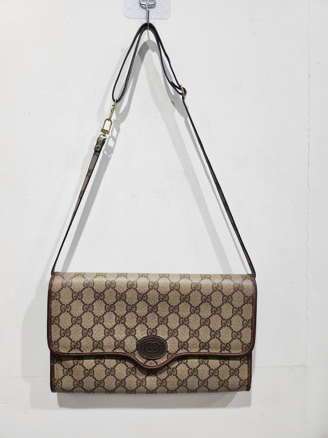 올드 빈티지 구찌 GG 패턴 숄더백 정품 상품이미지1