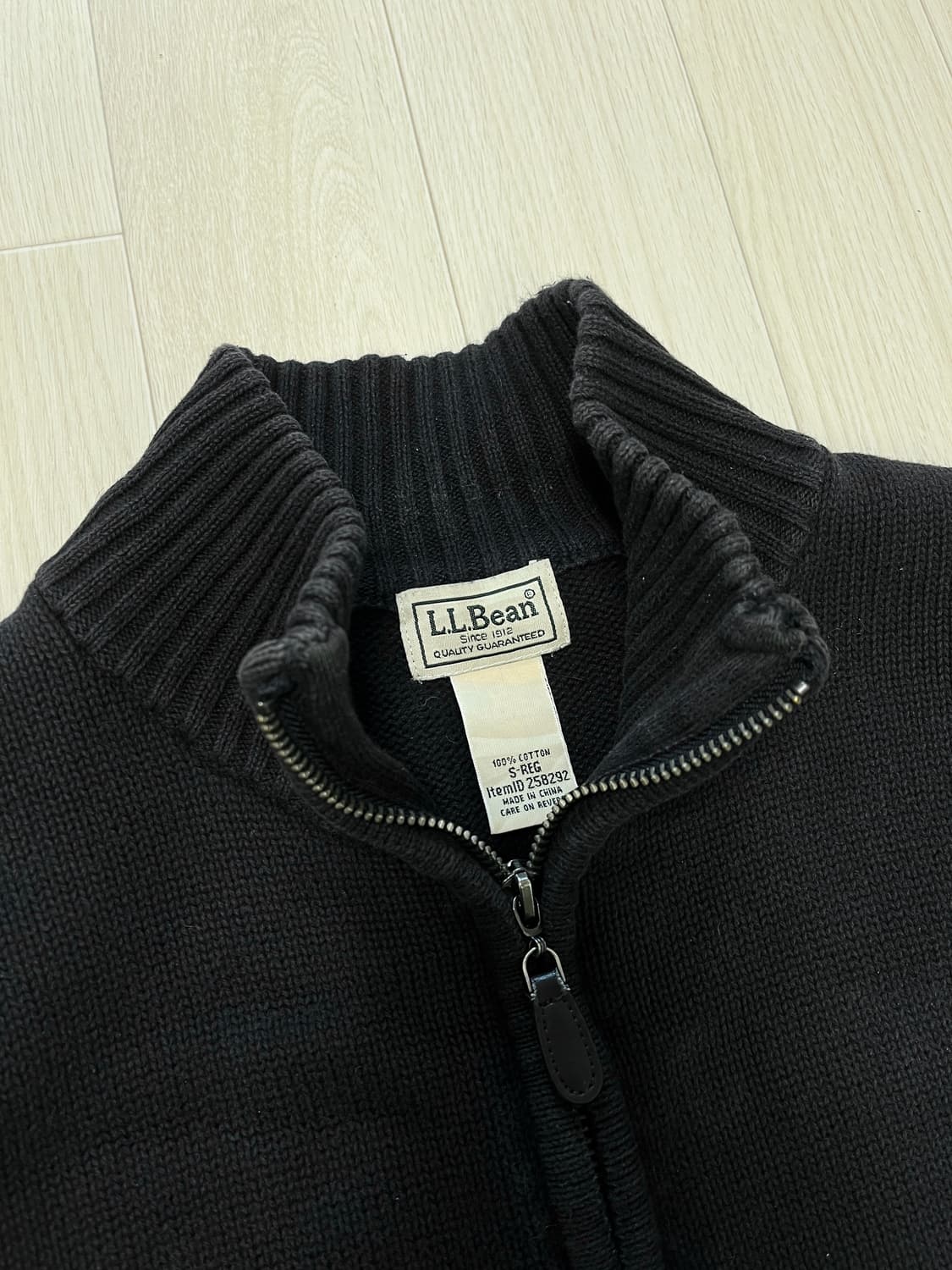 LL BEAN 엘엘빈 니트집업 상품이미지3