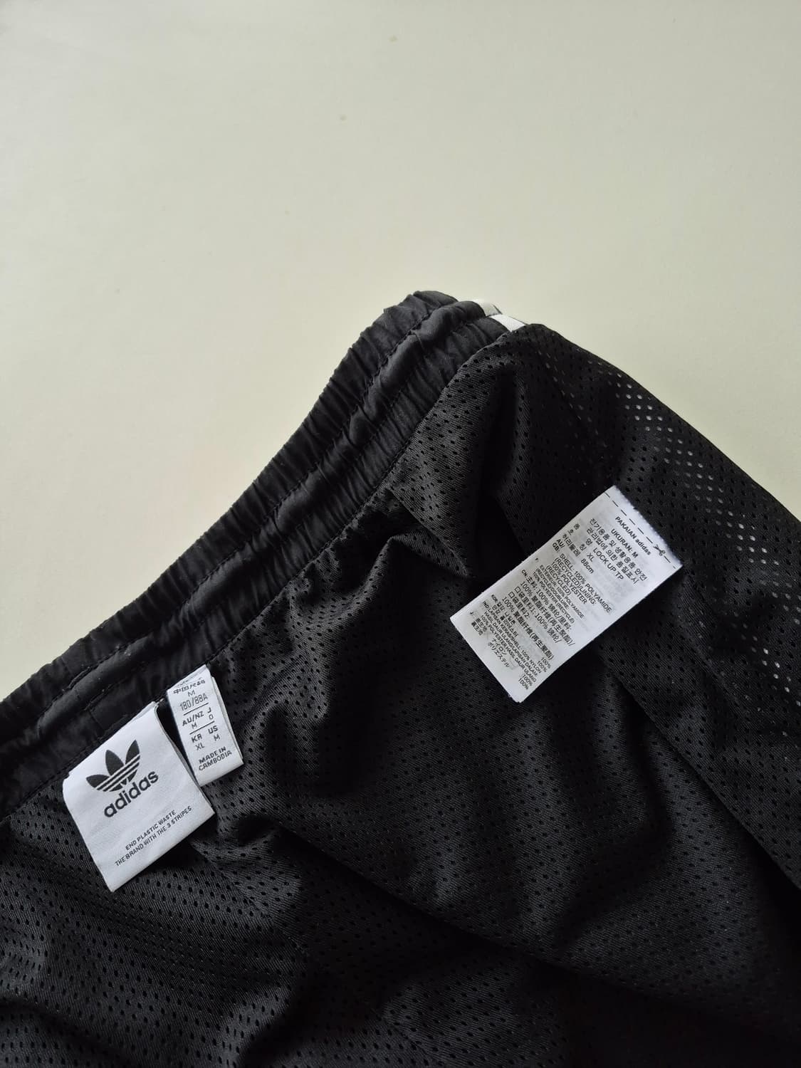 아디다스 삼선 트레이닝 바람막이 바지(MPT1 상품이미지10