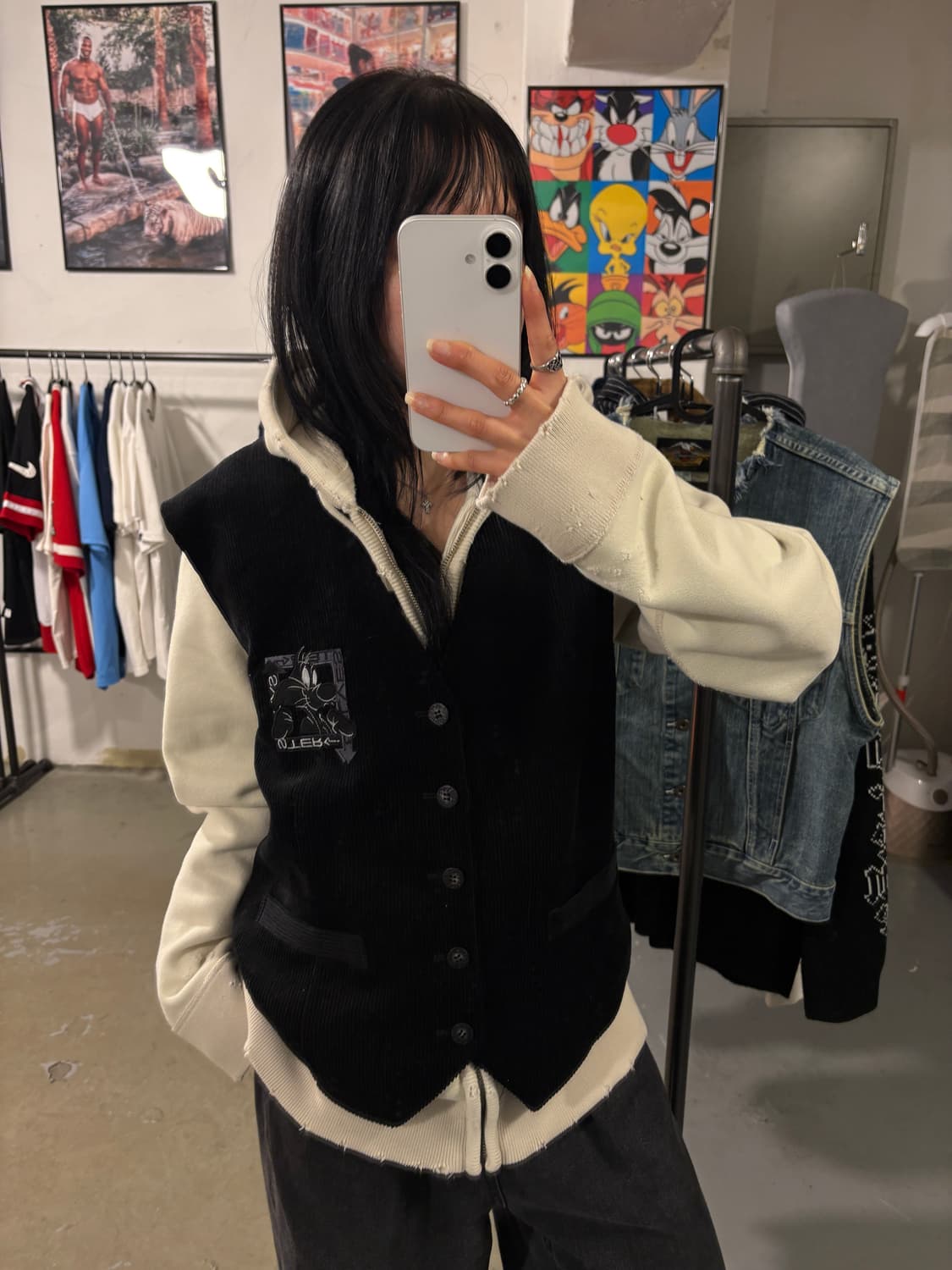 일제 빈티지 베스트 상품이미지2