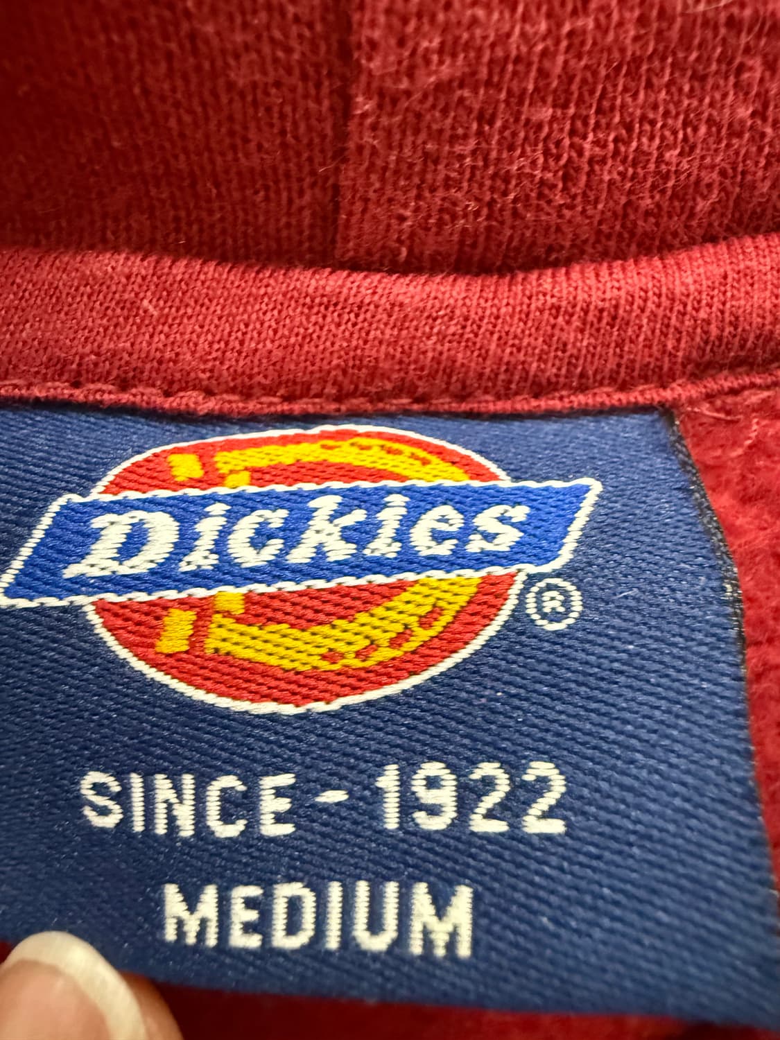 디키즈 버건디 후드티 상품이미지2