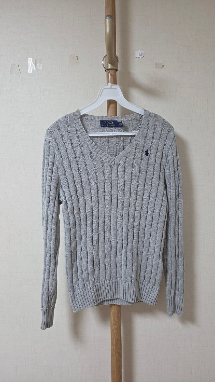 폴로 브이넥 니트  상품이미지1