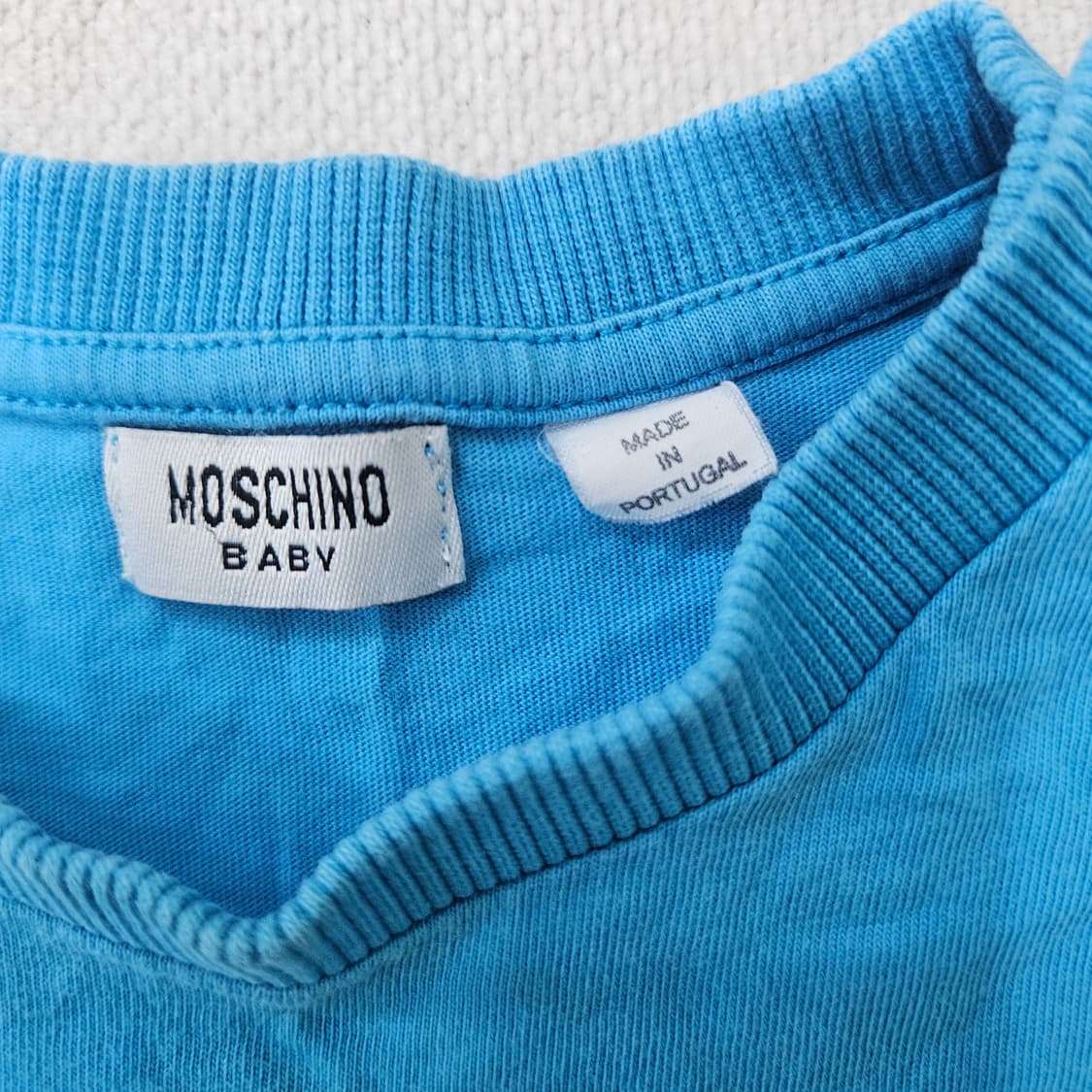 실측확인 모스키노 키즈 반팔 티셔츠 0310Y 상품이미지3