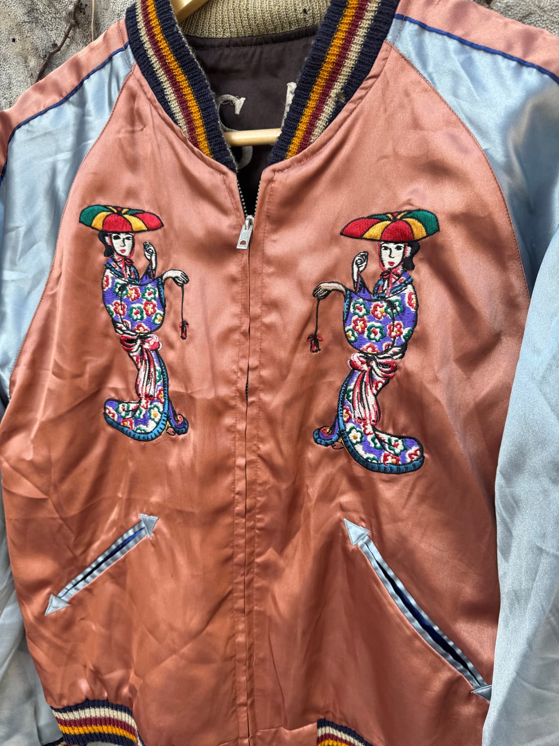 테일러 토요 60s usmc 복각 수베니어 자켓 빈티지 스카쟌 상품이미지7