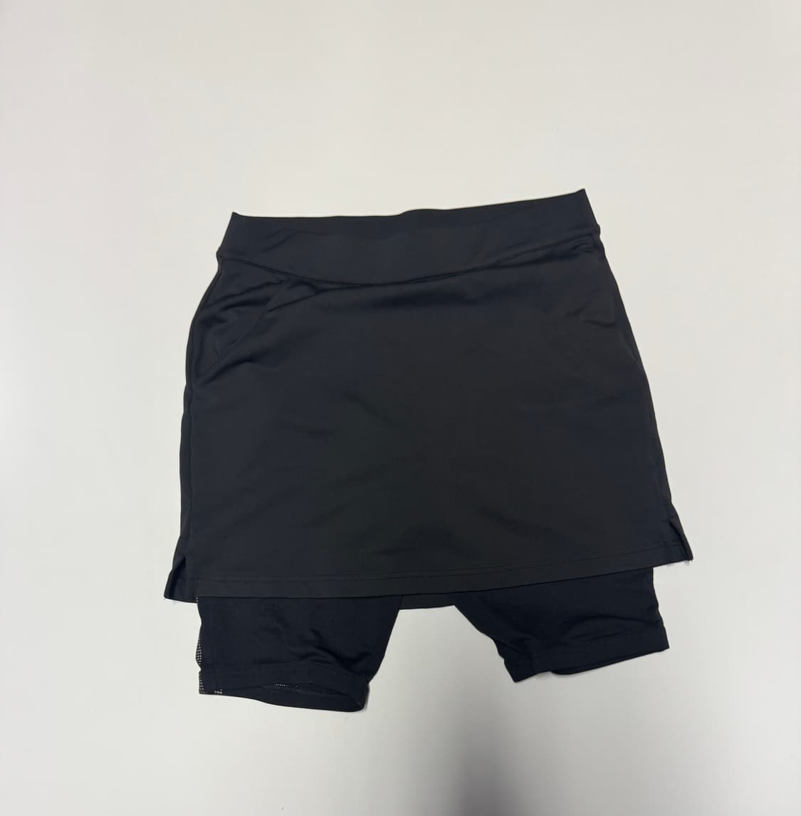 여성 아디다스 트레이닝 레깅스 스커트 치마 바지 M 블랙 상품이미지1