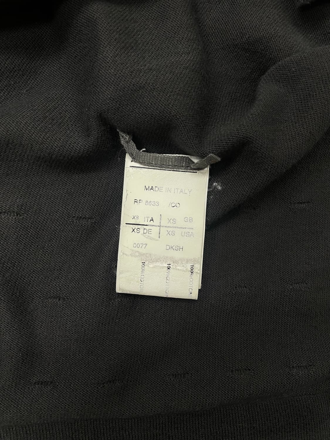 Rick Owens SS11 “ANTHEM” CARDIGAN 상품이미지5