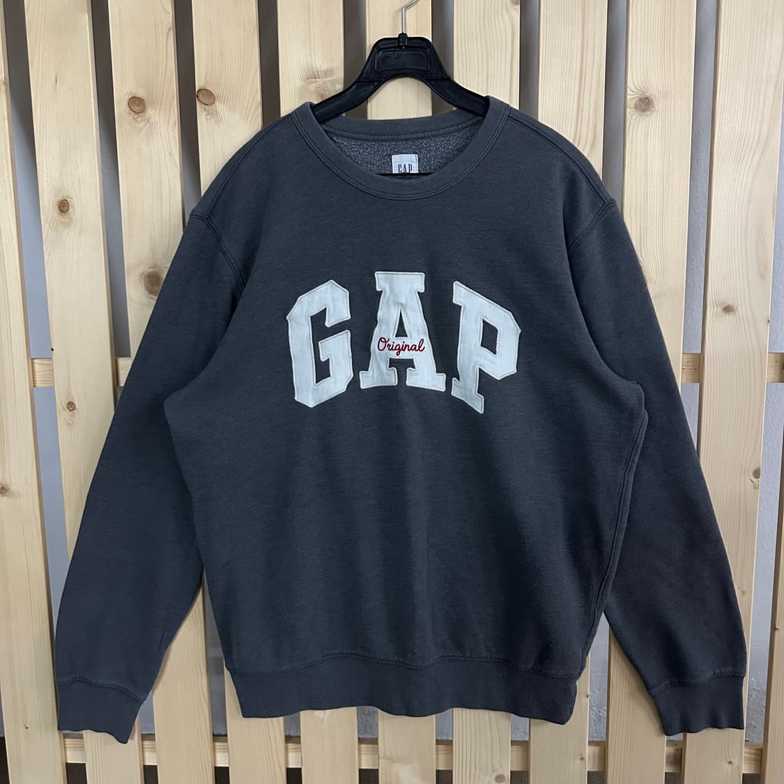 (M) GAP 갭 그레이 맨투맨 상품이미지1