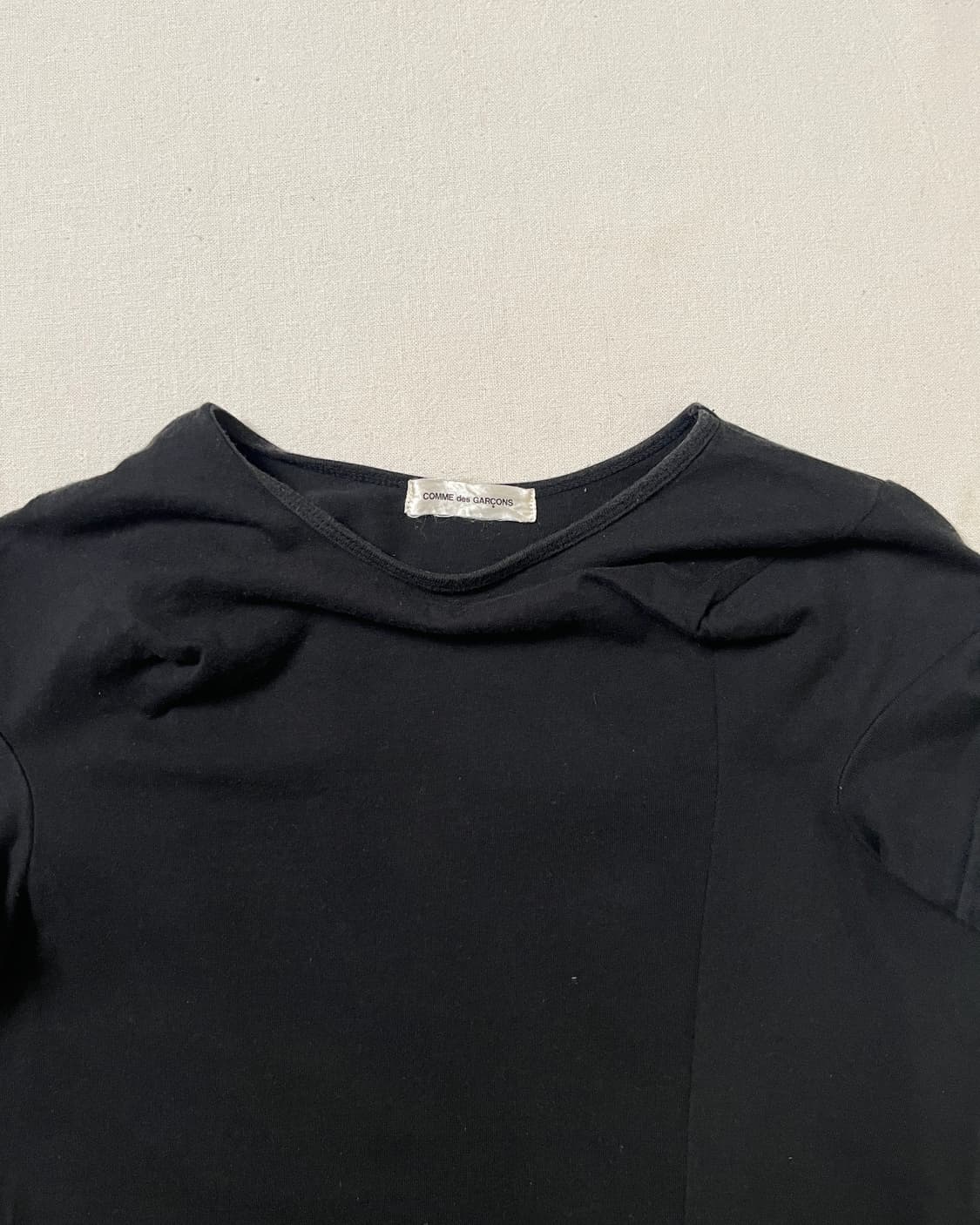 90s 꼼데가르송 비대칭 다트 티셔츠 comme des garcons 상품이미지8