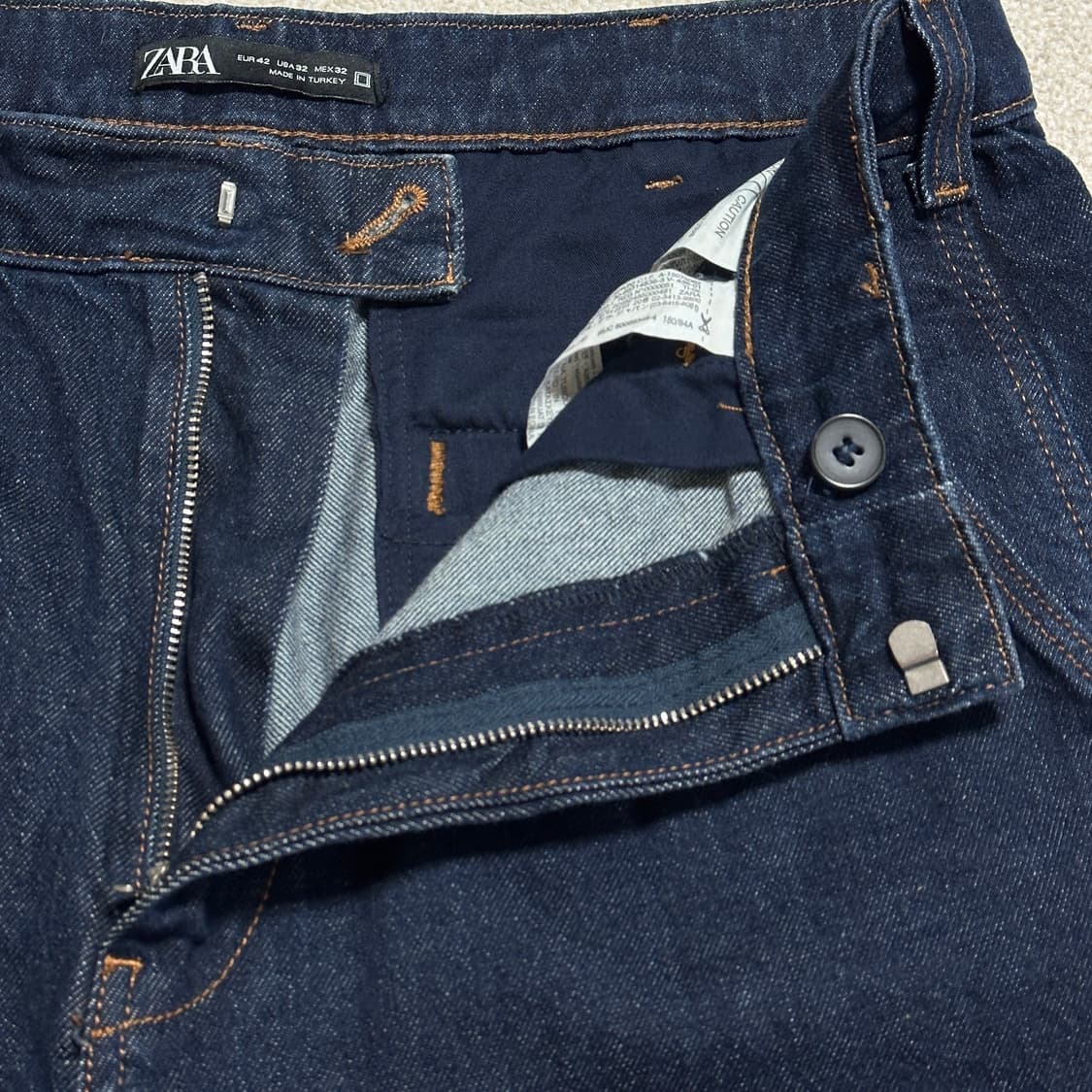 자라 테이퍼드 데님 팬츠 상품이미지6