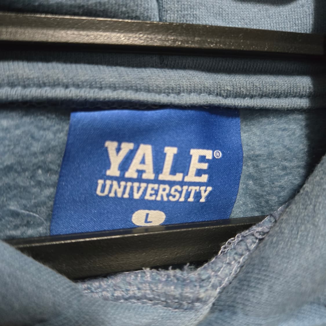 YALE 예일대 블루 후드티 상품이미지3