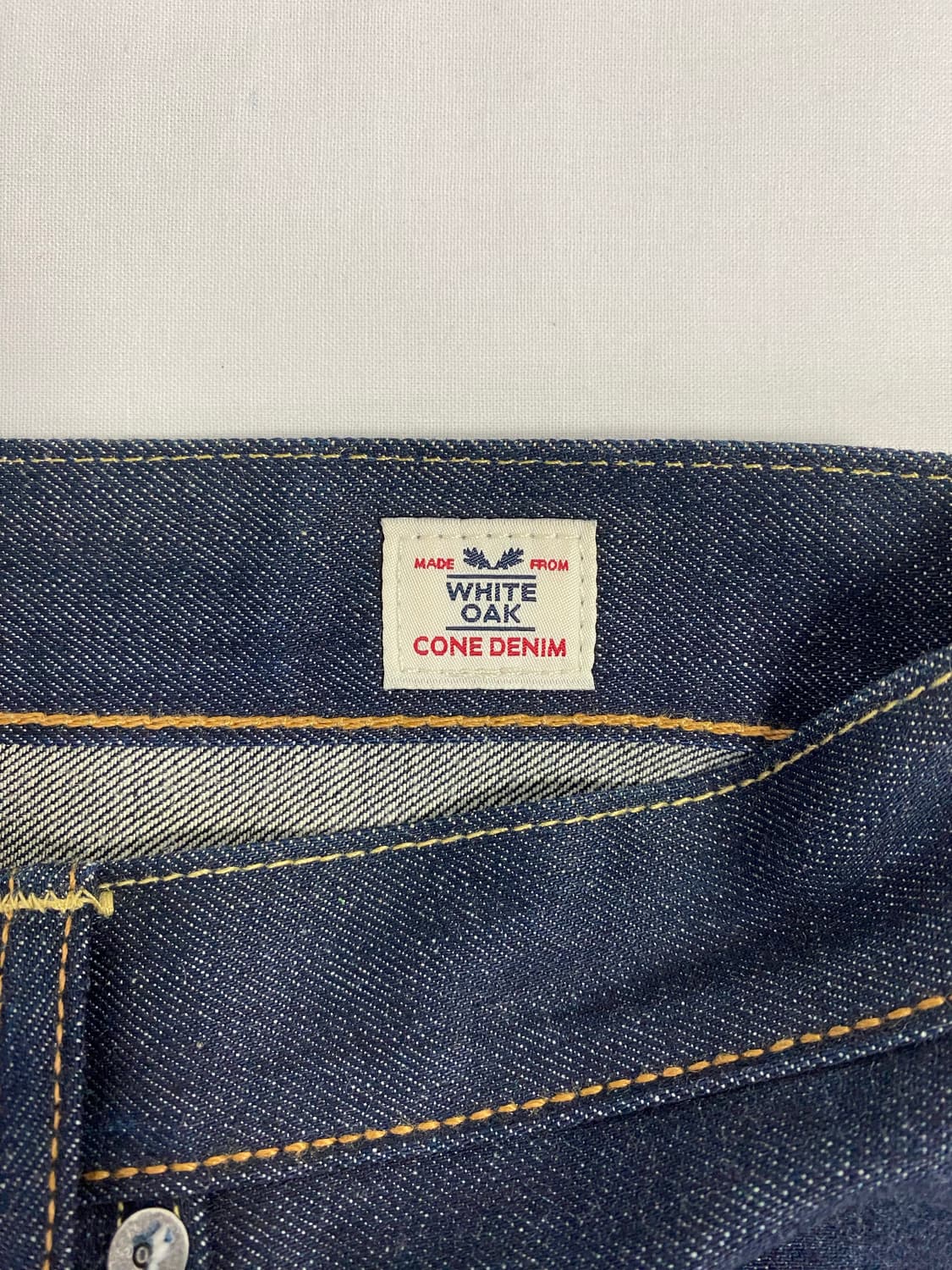 리바이스 522 화이트오크 셀비지 생지 데님 W30 L32 상품이미지4