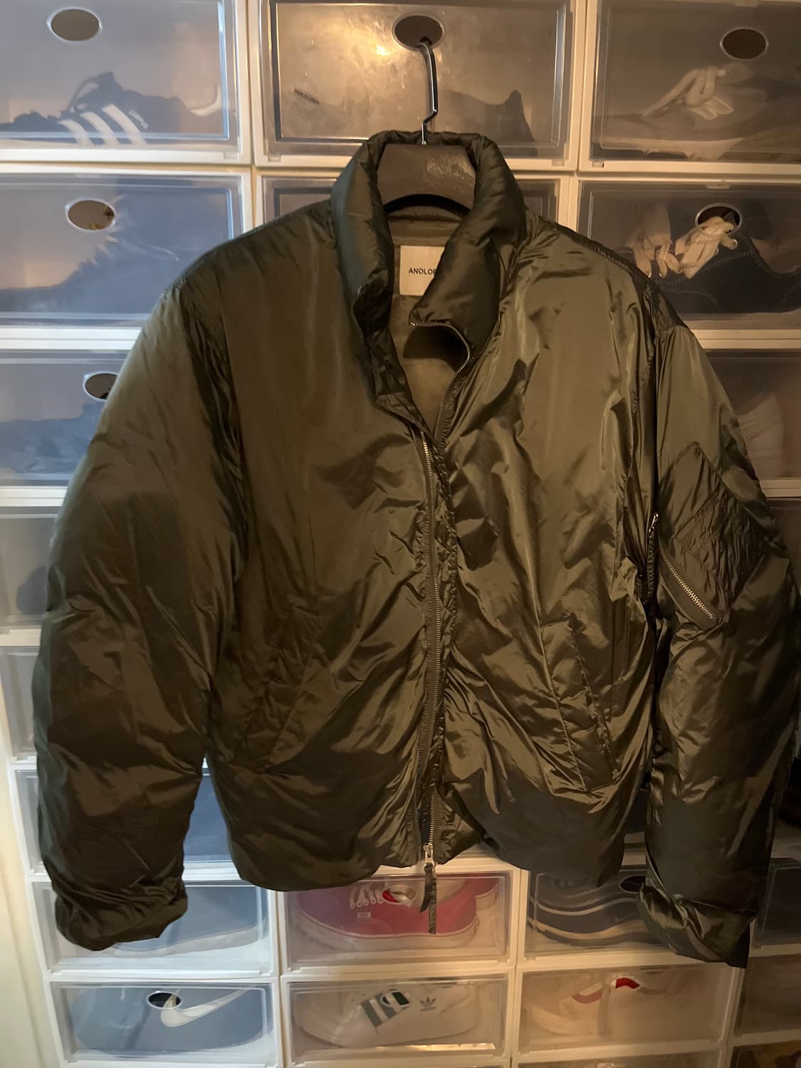 어널러코드 항공패딩점퍼 L 상품이미지6