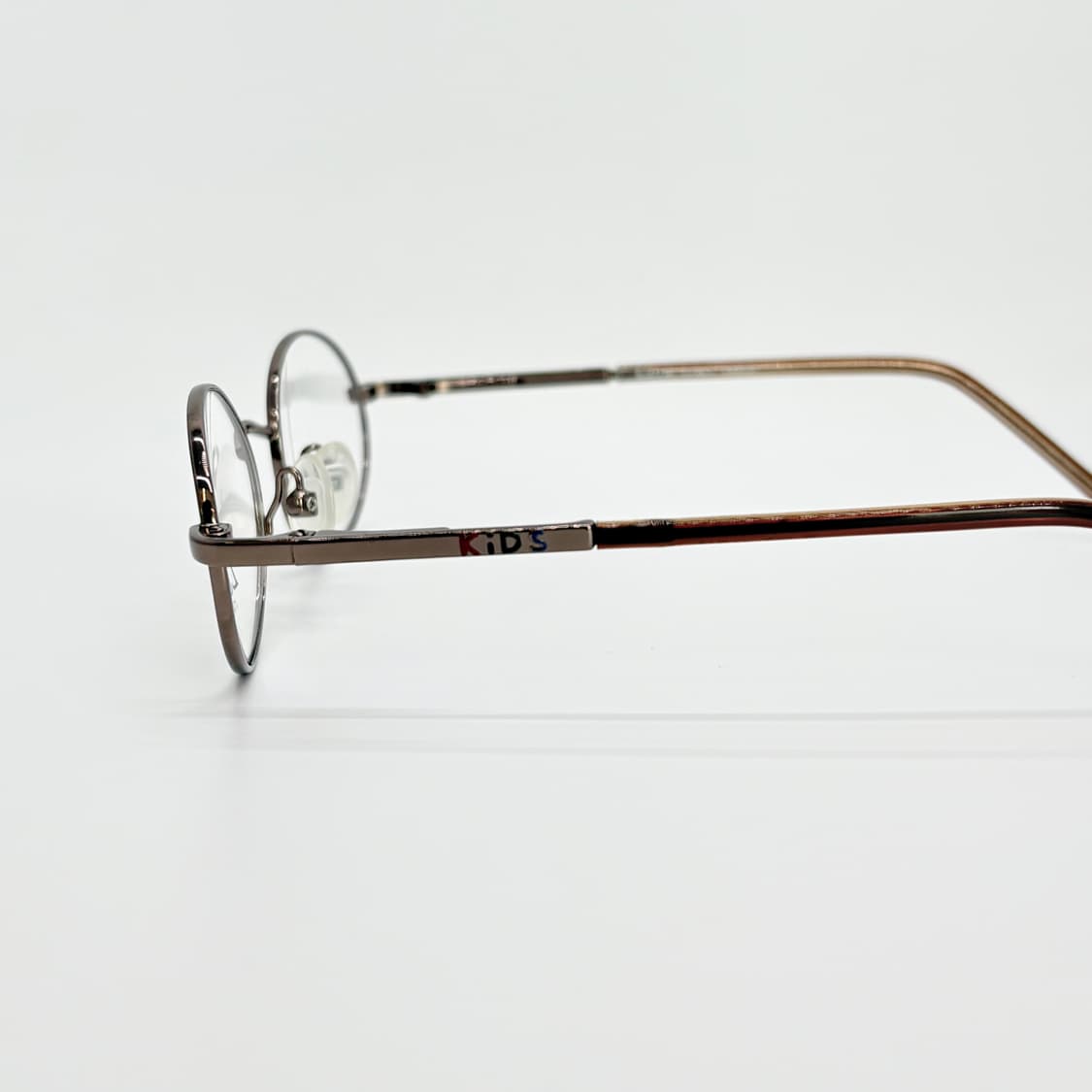 LUCE 브라운 오벌 키즈용 안경 상품이미지5