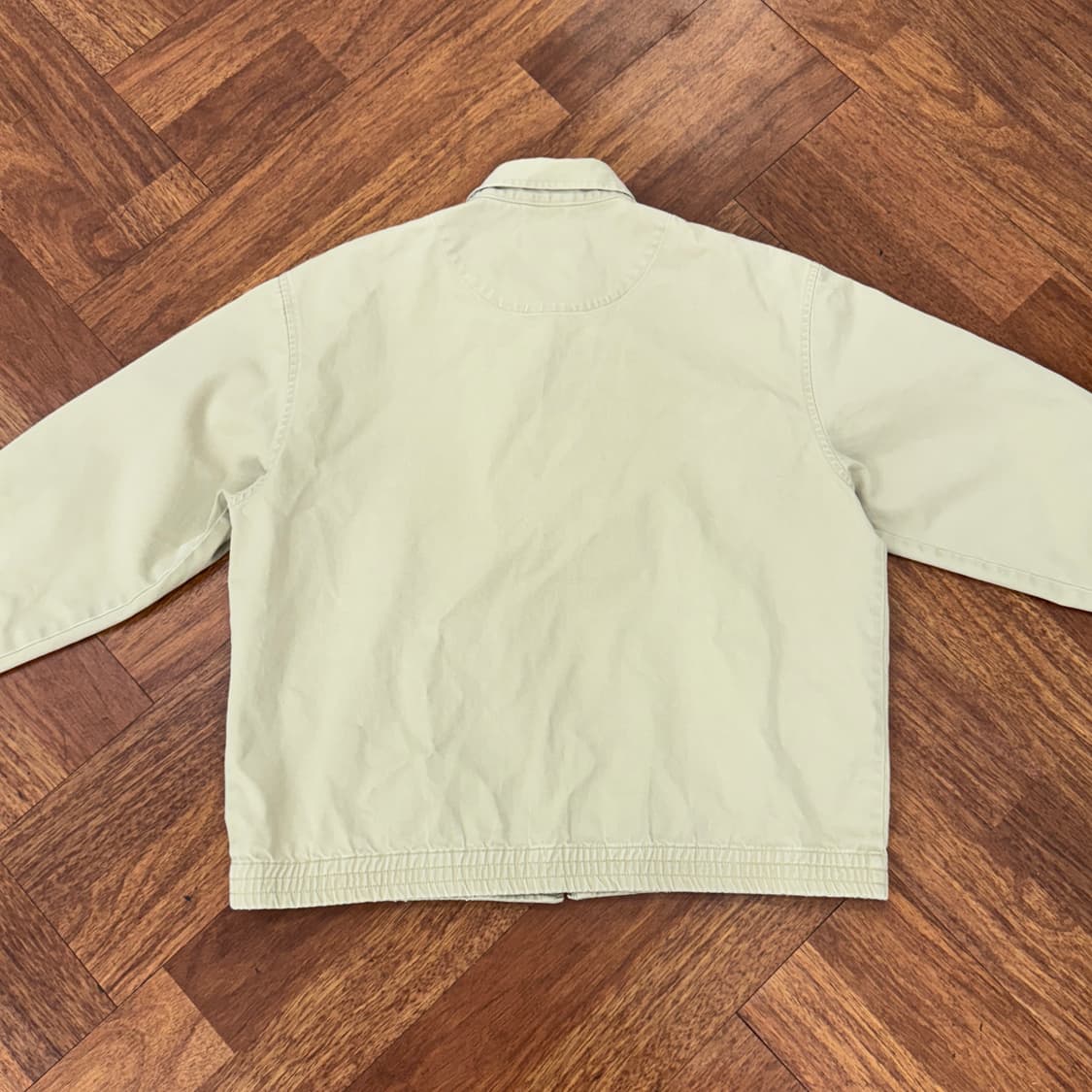 95(XL) 폴로 랄프로렌 90s 카키로고 베이지 스윙톱 자켓  상품이미지3