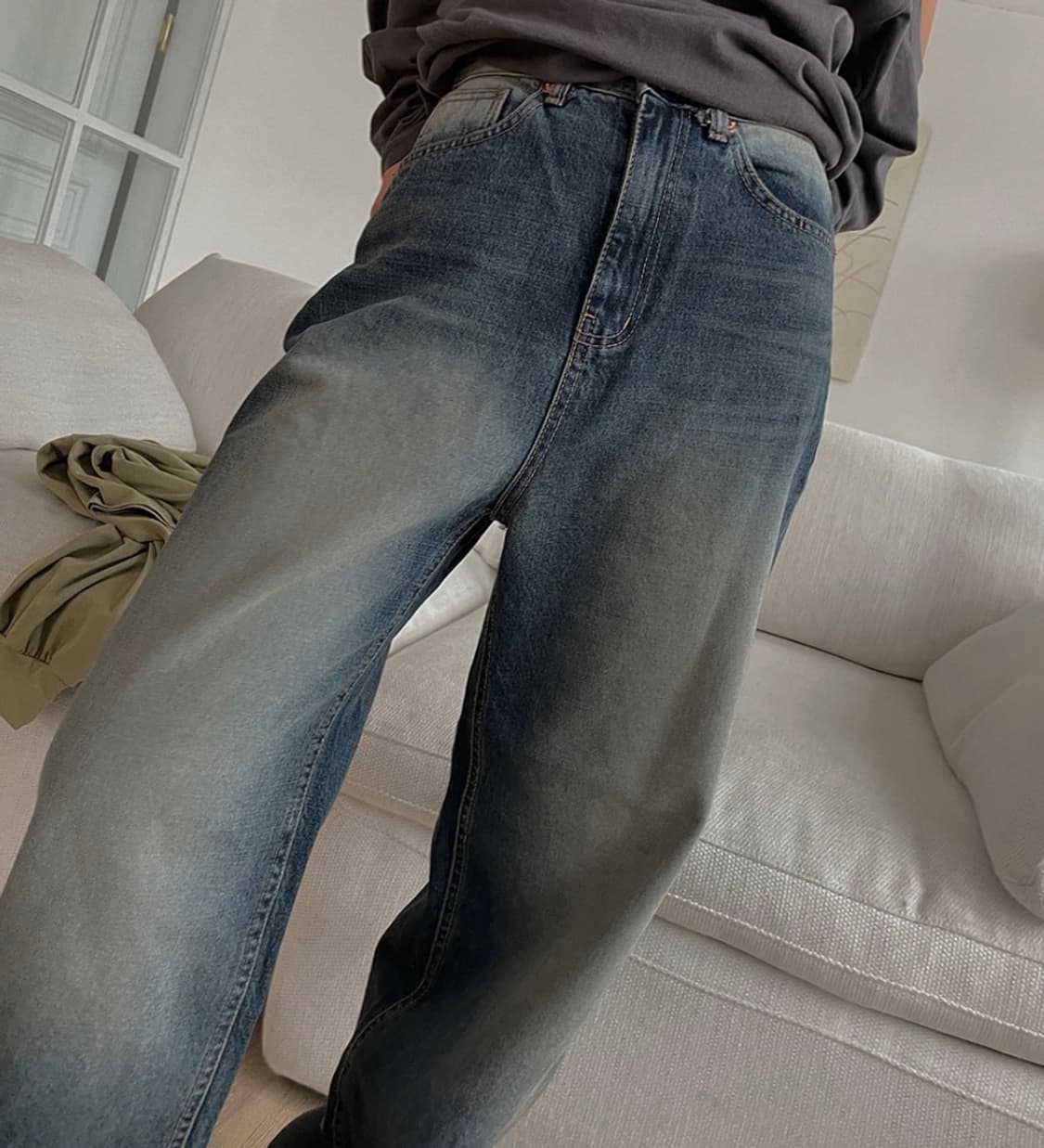 OOTJ 진청 데님팬츠 상품이미지2