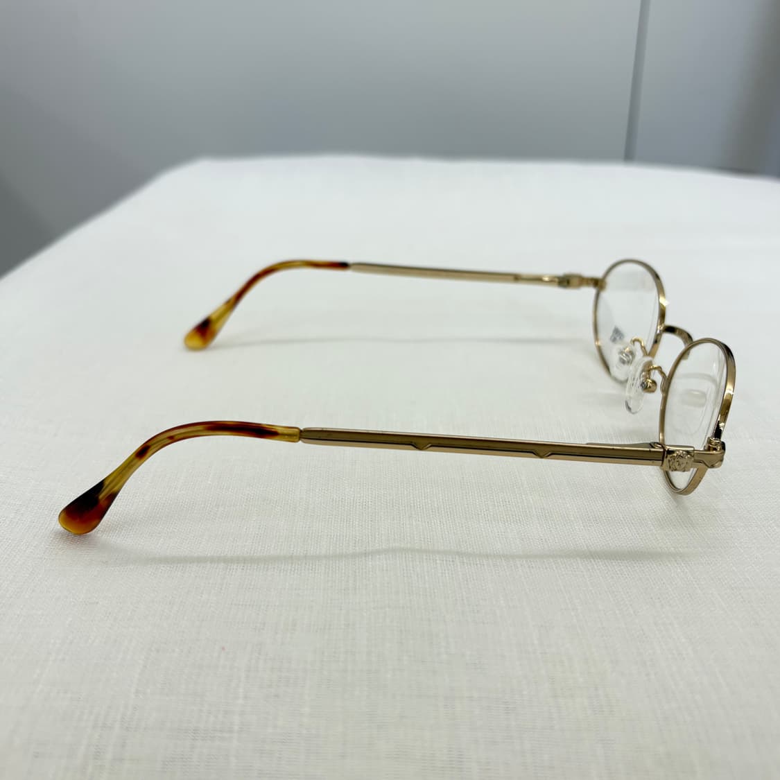 VERSACE 베르사체 골드 메탈 안경 상품이미지5