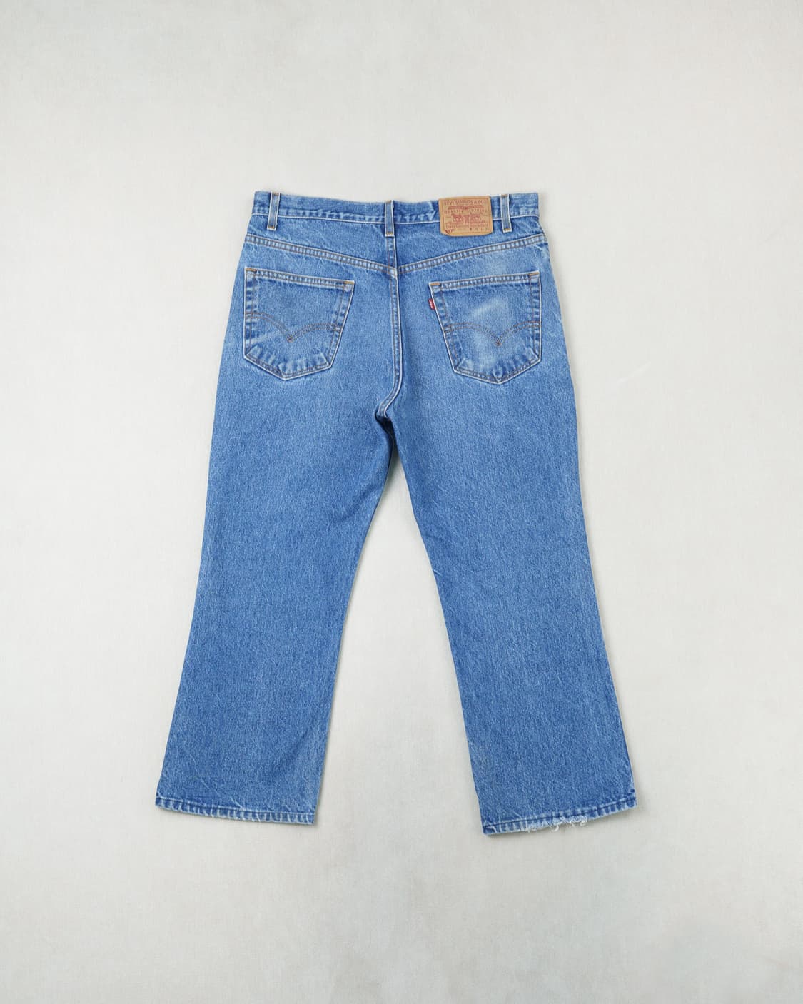(허리 46) 90s 리바이스 517 부츠컷 데님 팬츠 상품이미지4